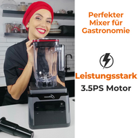 Thumbnail for optimum 9400x gewerbemixer bester standmixer eis mixer hochleistungsmixer testsieger schallschutz gastronomie